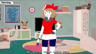 Pokemon Trainer May Giving Out Footjobs