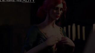 Triss Merigold The best Blowjob from The Hottest Sorceress (The Witcher XXX) (3D HENTAI PORN, Blowjob) by Desire Reality