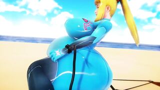 Samus Blimp Body Inflation (Nude) | Imbapovi