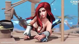 league of legends miss fortune pole dance