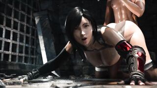 Intense fucking with Tifa, the hottest waifu in all of Final Fantasy (3D HENTAI PORN) by Ruria Raw