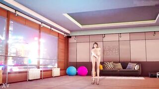 3D Animation MMD Dance&Fuck EP.2 - Good-night Kiss