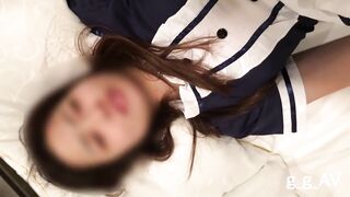 College girl and raw sex in maid cosplay