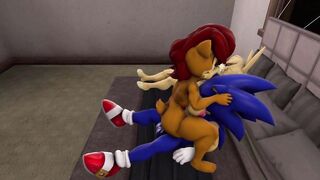 Sally and Sonic