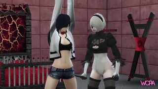 [TRAILER] Nier Automata 2B sexually dominating Tifa Lockhart