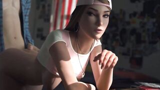 Life is Strange Hot Animated Hentai Rachel