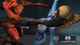 samus 3d hentai anal sex for the alien king space sex adventure