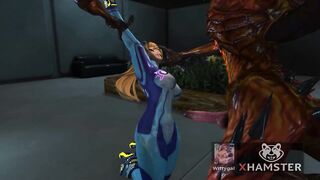 samus 3d hentai anal sex for the alien king space sex adventure