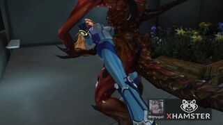 samus 3d hentai anal sex for the alien king space sex adventure