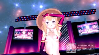 mmd r18 Look at Bitch Suwako-sama cute girl ahegao face 3d hentai