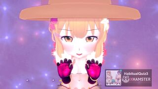 mmd r18 Look at Bitch Suwako-sama cute girl ahegao face 3d hentai