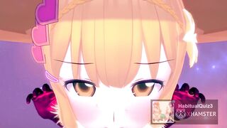 mmd r18 Look at Bitch Suwako-sama cute girl ahegao face 3d hentai