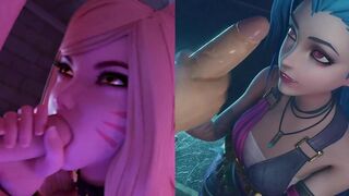 JOI Split Screen Compilation #2 - League of Legends