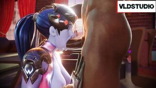 Widowmaker Gangbang BBC Hard Fucks Overwatch Hentai 3D Animation