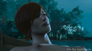 Geralt Cheated Yennefer and fucked Big Ass Shani on the Boat