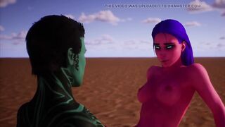 Alien Woman Gets Fucked My Alien Male - 3D Animation