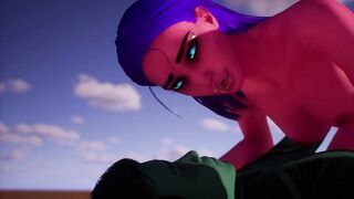 Alien Woman Gets Fucked My Alien Male - 3D Animation