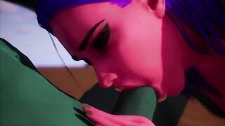 Alien Woman Gets Fucked My Alien Male - 3D Animation