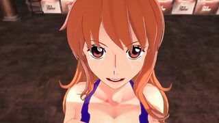 Nami titi fucked and blow job | one piece