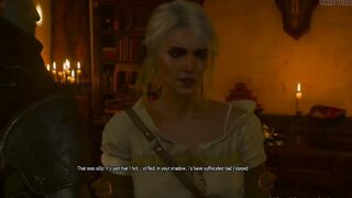 Ciri won't share Geralt with Yennefer and fucks him while she sleeps Witcher 3