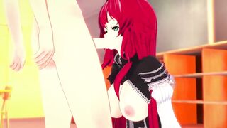 Rias Gremory fucking in the class room | DxD | Part 1 (sucking and titi fuck) (part 2 on premium)