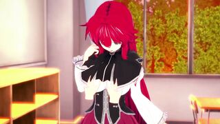 Rias Gremory fucking in the class room | DxD | Part 1 (sucking and titi fuck) (part 2 on premium)