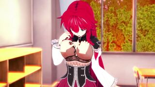 Rias Gremory fucking in the class room | DxD | Part 1 (sucking and titi fuck) (part 2 on premium)