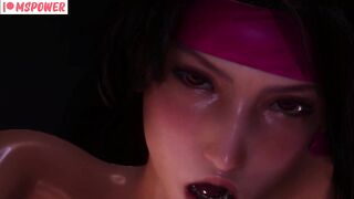 Final Fantasy Jessie Rasberry Blowjob n Rough Fuck