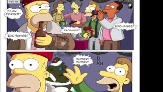 The Simpsons Christmas special Sitcom Comic Porn Cartoon Porn Parody