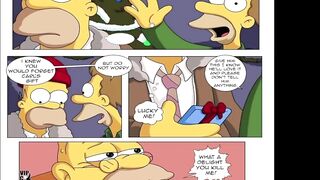 The Simpsons Christmas special Sitcom Comic Porn Cartoon Porn Parody