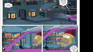 The Simpsons Christmas special Sitcom Comic Porn Cartoon Porn Parody