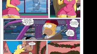 The Simpsons Christmas special Sitcom Comic Porn Cartoon Porn Parody