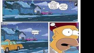 The Simpsons Christmas special Sitcom Comic Porn Cartoon Porn Parody