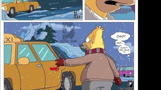 The Simpsons Christmas special Sitcom Comic Porn Cartoon Porn Parody