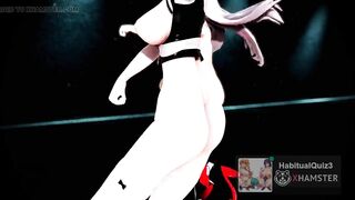 mmd r18 Rias and Enterprise big tis erotic love BDSM play 3d hentai AI bot