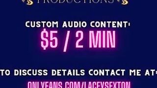 Lacey Sexton - Audio Byte for Custom Content