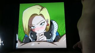 Dragon Ball HENTAI Android 18 Blowjob By Seeadraa Ep 186 (VIRAL)