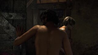 Ashley & Leon Nude Mod RE4