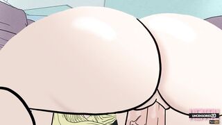 PART 2 android 18 Dragon Ball Z HENTAI dbz Big Ass Anime cartoon rule 34 Uncensored 2D gt super num