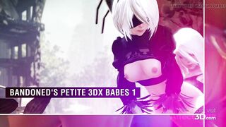 Futanari Game Babes - 3d Animation by Bandoned