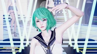 [MMD] Taylor Swift - Shake It Off Doa Tamaki Misaki Hot Teen Sexy Dance 4K School Uniform