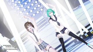 [MMD] Taylor Swift - Shake It Off Doa Tamaki Misaki Hot Teen Sexy Dance 4K School Uniform