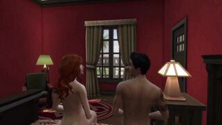 Nina Caliente sucks and fucks Don Lothario in the sims 4