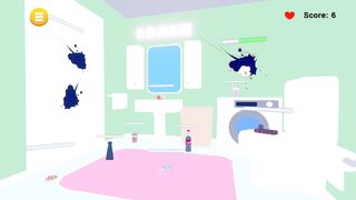 Dormitory Hentai Clicker [Final] [Diamond Cats Studio] Cleaning the beauty room part 2