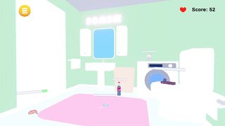 Dormitory Hentai Clicker [Final] [Diamond Cats Studio] Cleaning the beauty room part 2