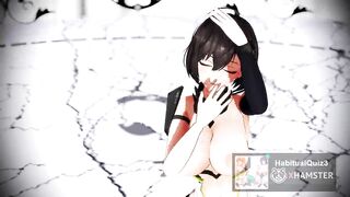 mmd r18 Baltimore Azur Lane sexy milf want small dick 3d hentai