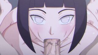 Hinata POV blowjob - Dr.Korr voiced hentai series