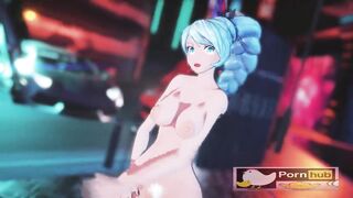 mmd r18 Conqueror weiss rwby sexy bitch commander love suck small dick 3d hentai