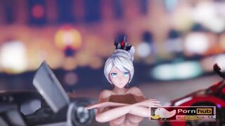 mmd r18 Conqueror weiss rwby sexy bitch commander love suck small dick 3d hentai