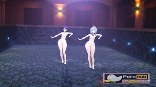 mmd r18 Summer Time Mona Ganyu genshin impact sexy bitch 3d hentai king fuck the princess